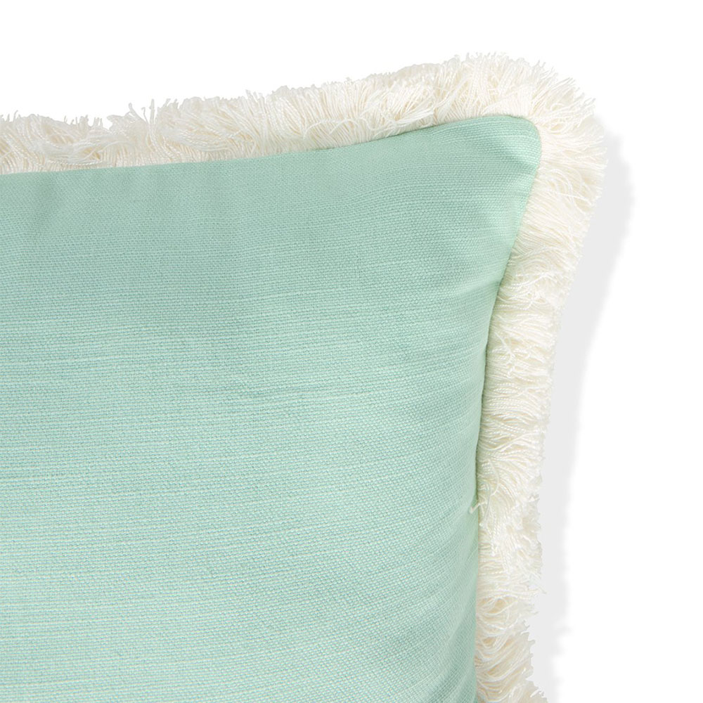 Lexington Linen/Cotton Fringe Prydnadskudde